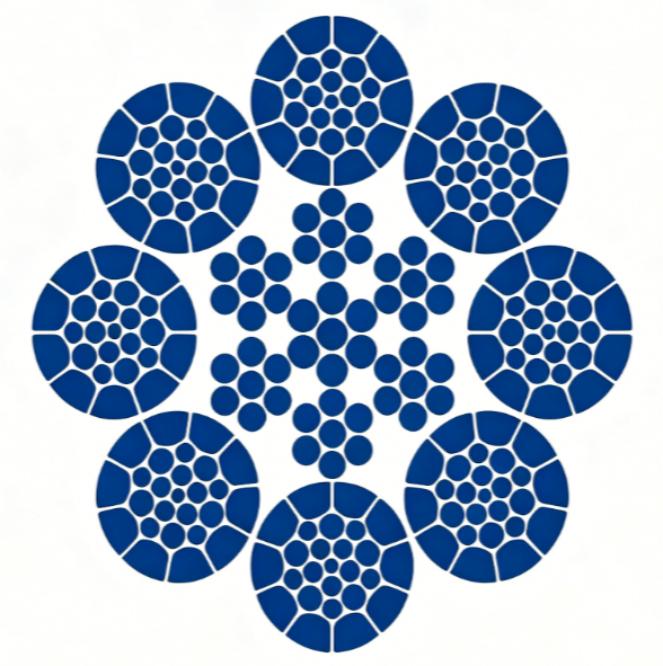 压实股钢丝绳